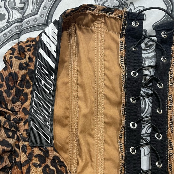 I.AM.GIA cheeta corset top
size small - Picture 4 of 6